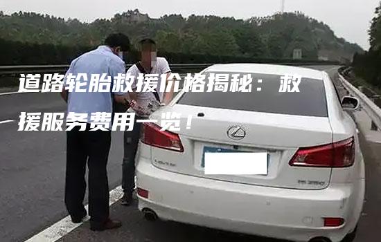 道路轮胎救援价格揭秘：救援服务费用一览！