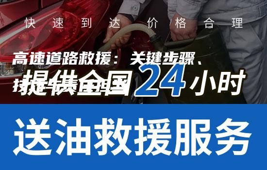 高速道路救援：关键步骤、技巧与责任担当