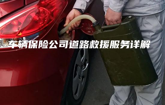 车辆保险公司道路救援服务详解