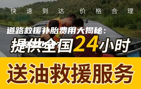 道路救援补胎费用大揭秘： 一般多少钱？