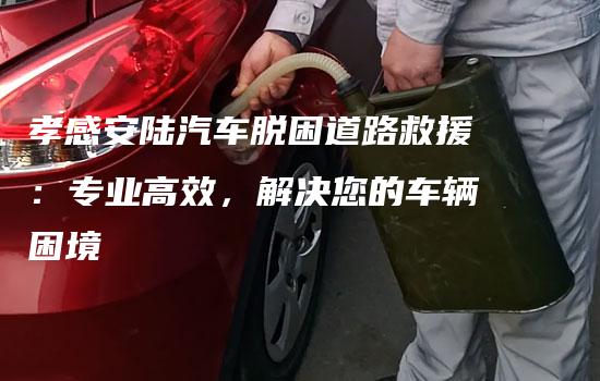 孝感安陆汽车脱困道路救援：专业高效，解决您的车辆困境