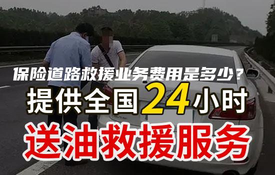 保险道路救援业务费用是多少？